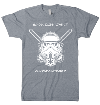 Rogue Enforcer T-shirt (Smoke, White)